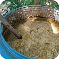 Cow Dung Slurry