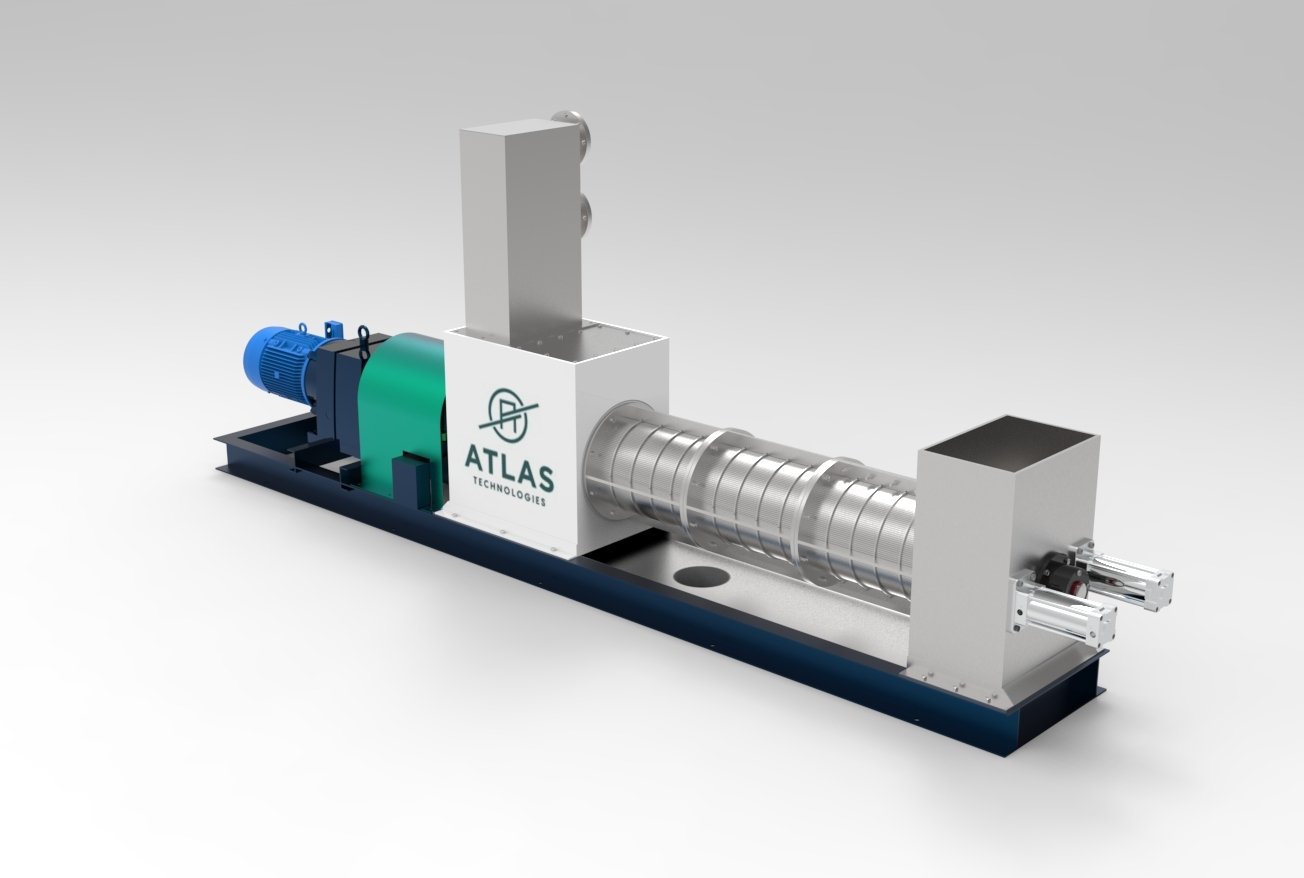 Cylindrical Screw Press